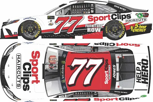51810 erik jones 77 diecast car 3