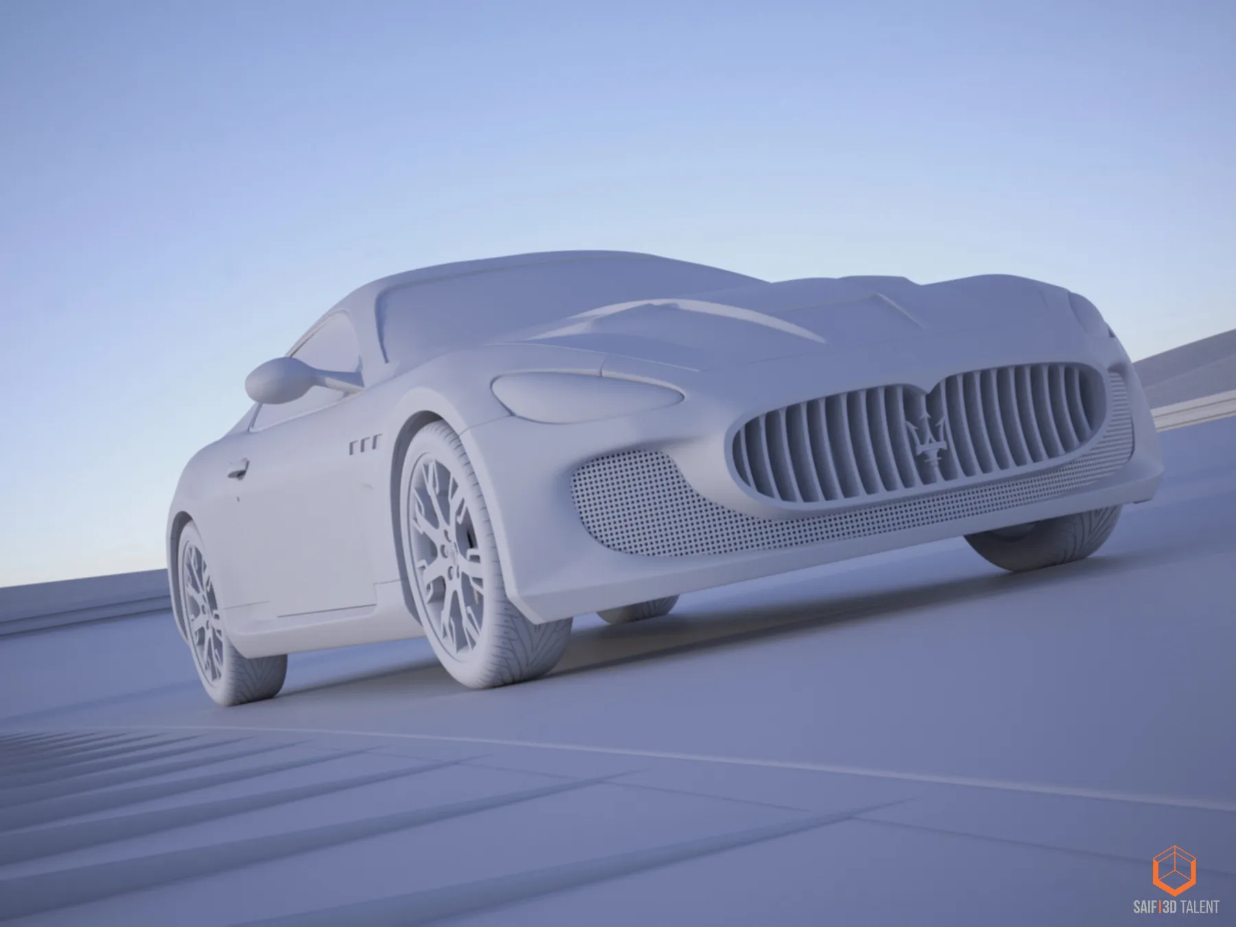 51814 maserati grancabrio diecast model 3