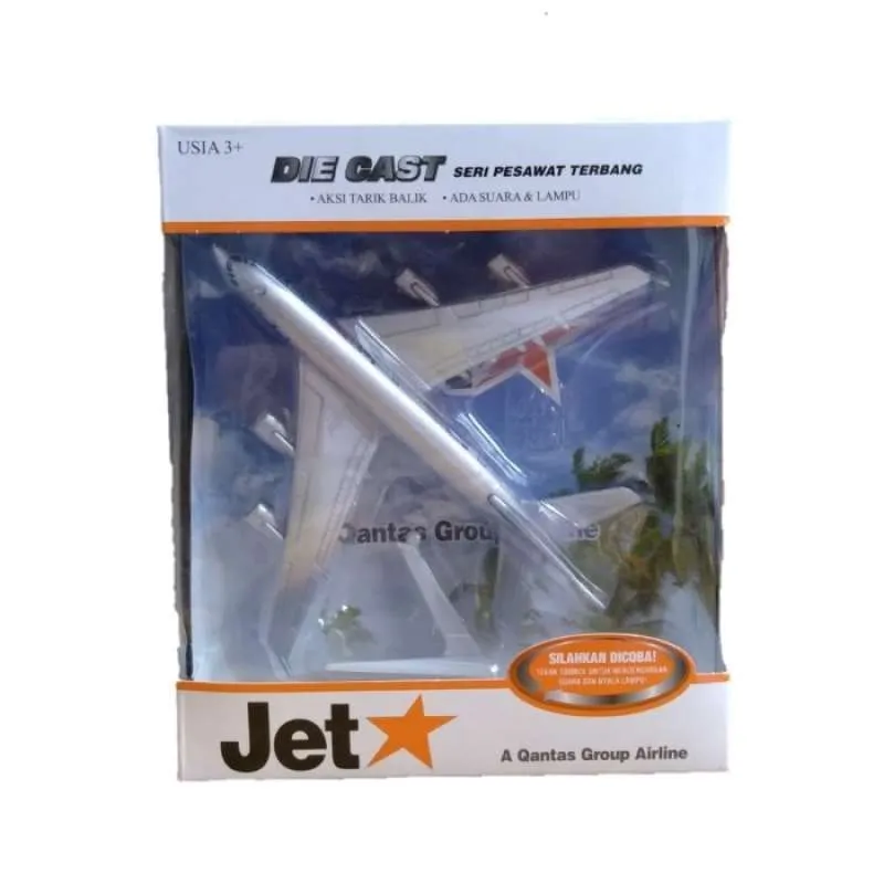51840 diecast pesawat terbang display