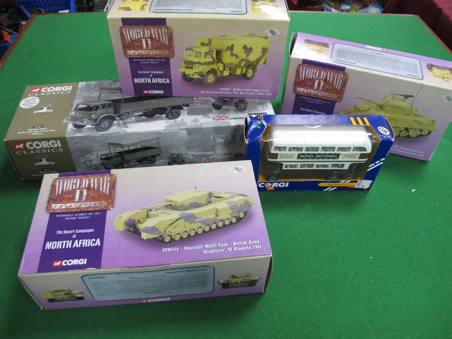 51860 corgi diecast collection