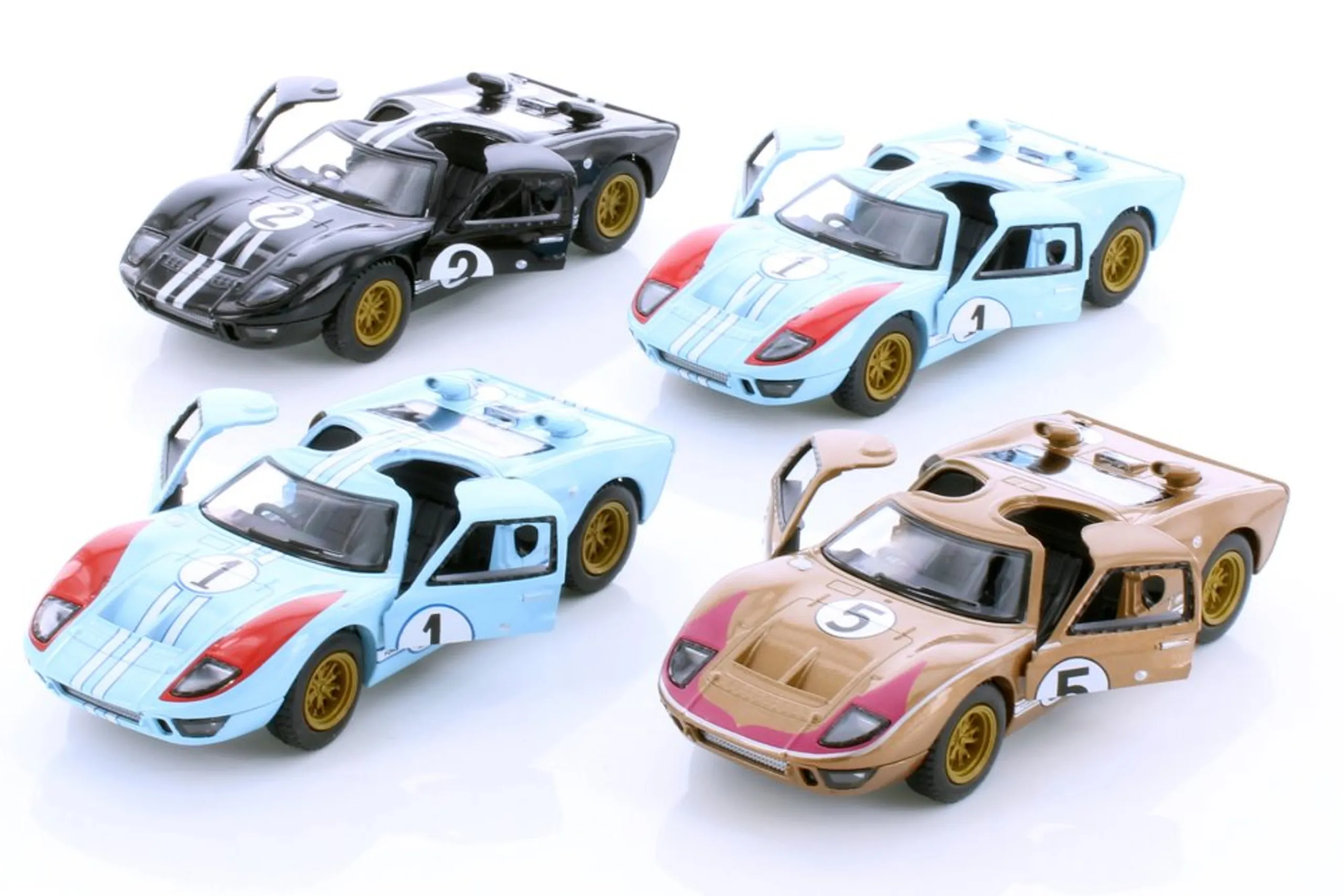 51890 1966 ford gt40 mkii diecast