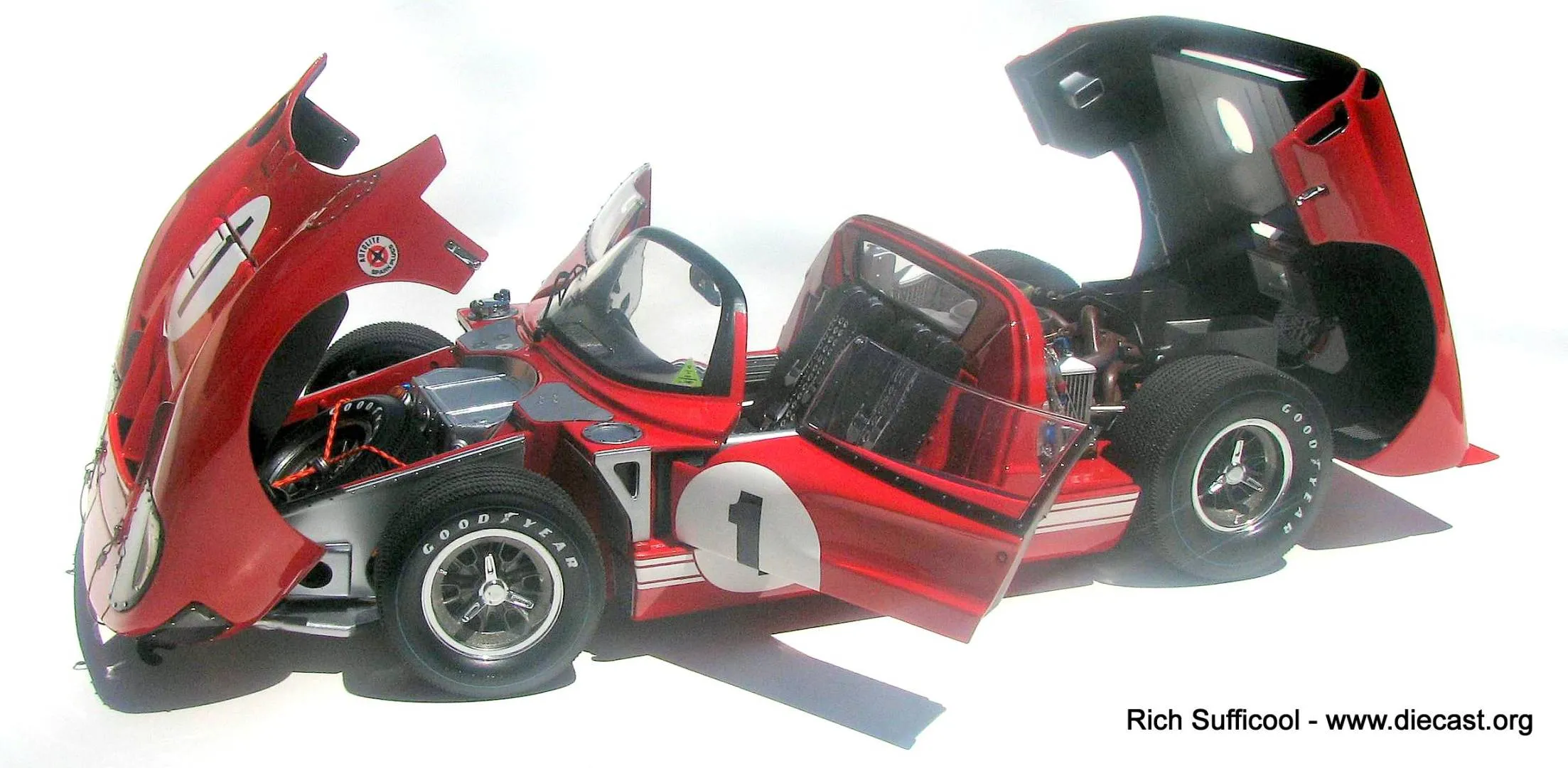 51917 ford gt40 diecast collection