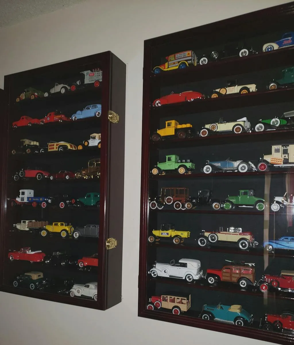 51931 diecast car display case types