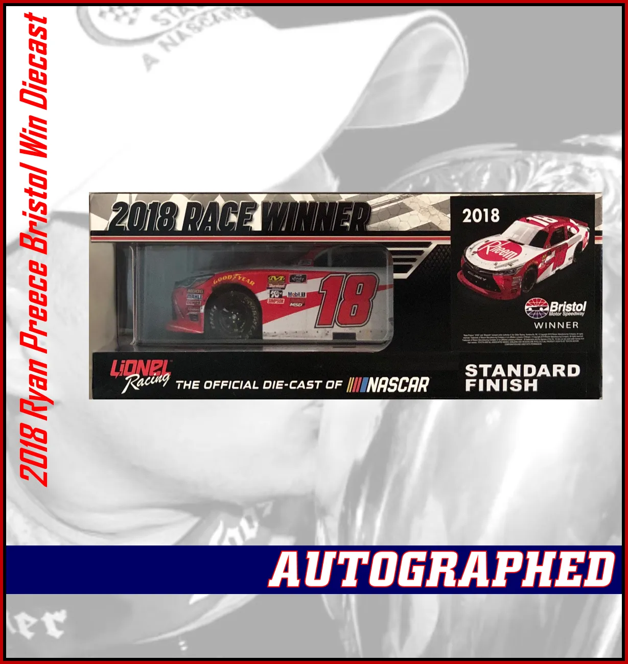 51952 ryan preece diecast car 1