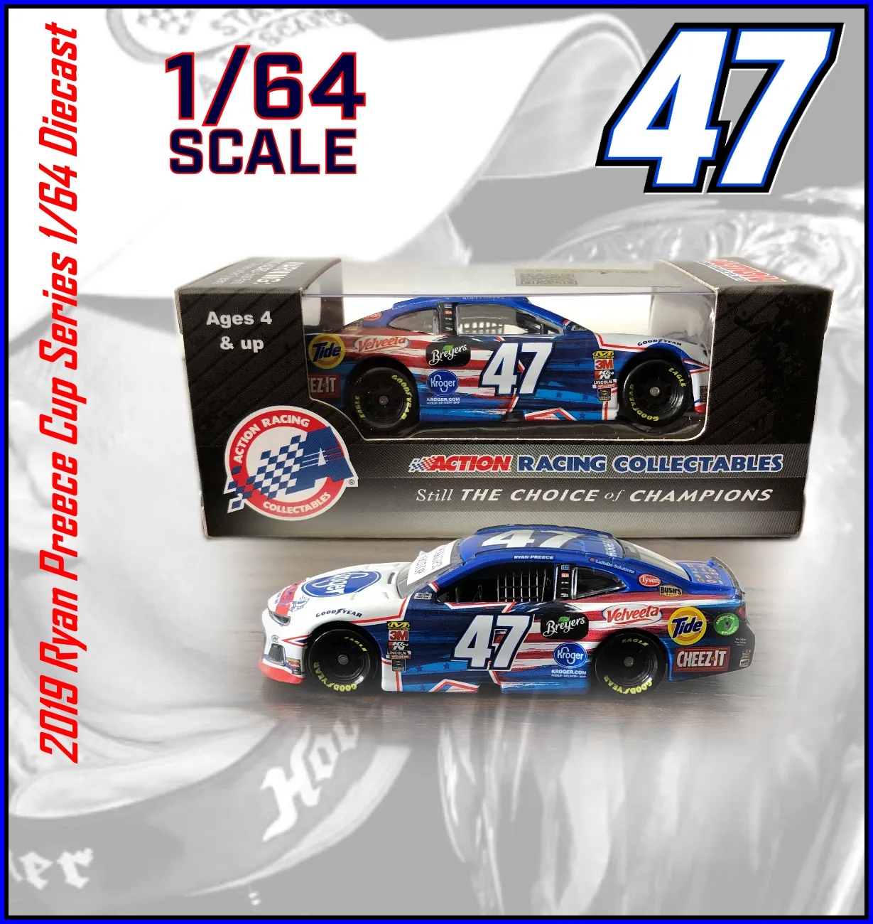 51952 ryan preece diecast car 3