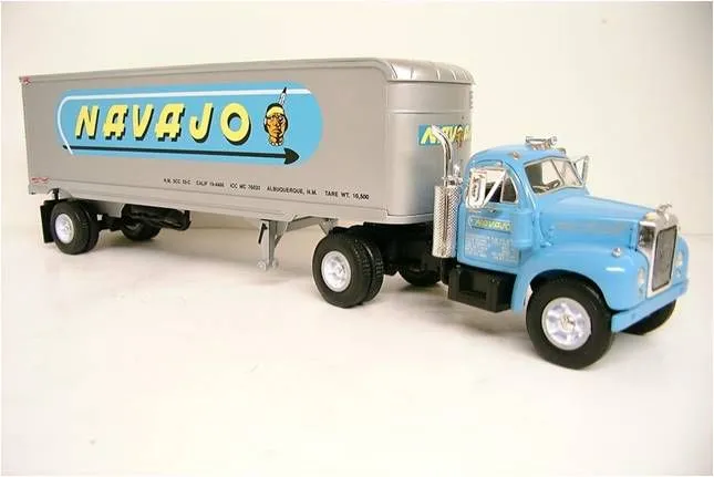 51954 diecast truck scale size
