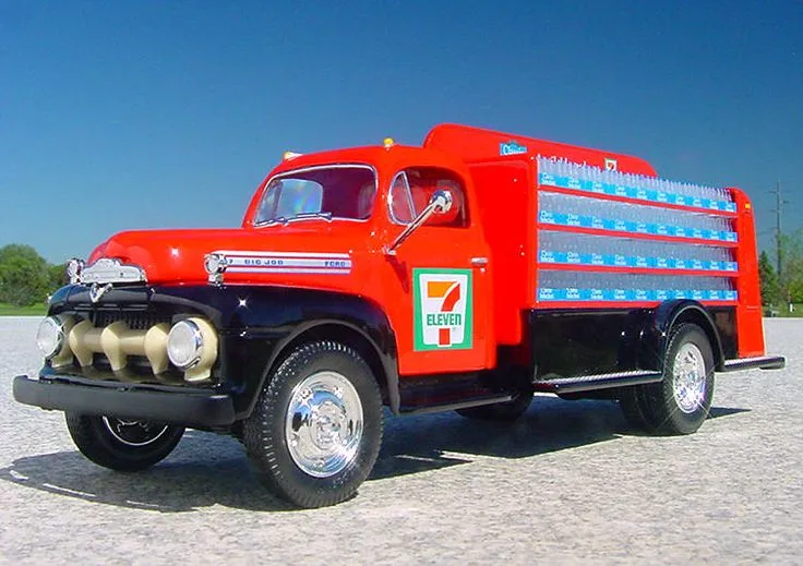51954 metal alloy diecast truck